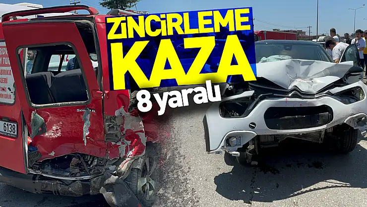 Çarşamba'da kaza: 8 yaralı