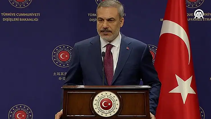 Dışişleri Bakanı Fidan: Stockholm'de Kur'an-ı Kerim'e yapılan aşağılık saldırıyı bir kez daha kuvvetle kınıyoruz