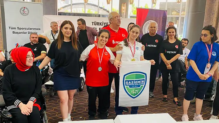 Petkim Boccia Türkiye Şampiyonası'nda Samsunlu sporcular iki madalya kazandı
