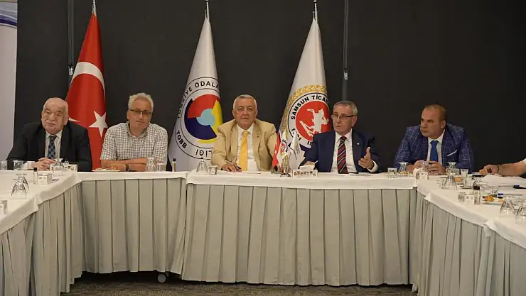 Samsun TSO Eğitim Vakfı toplantısı