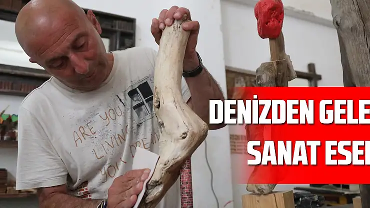 Denizden çıkan sanat eseri