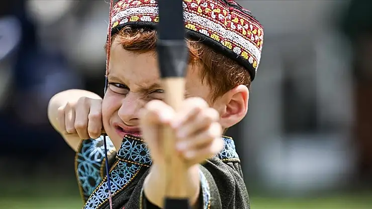 Geleneksel Okçuluk Minikler Açık Hava Puta Türkiye Şampiyonası, Ankara'da başladı