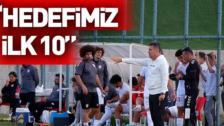 Hüseyin Eroğlu: 'Hedefimiz ilk 10'
