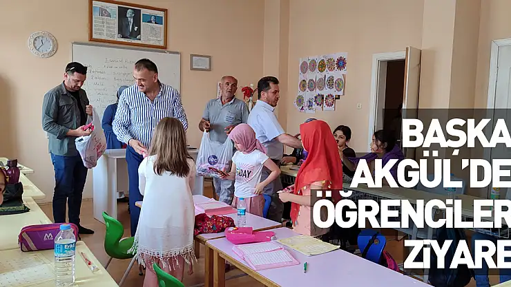 Salıpazarı Belediye Başkanı Akgül, Kur'an kursu öğrencilerini ziyaret etti