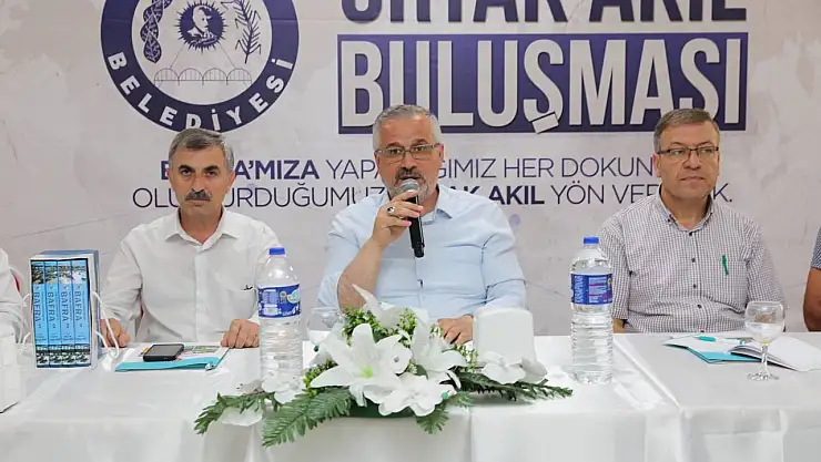 Bafra Belediye Başkanı Kılıç, muhtarlarla bir araya geldi