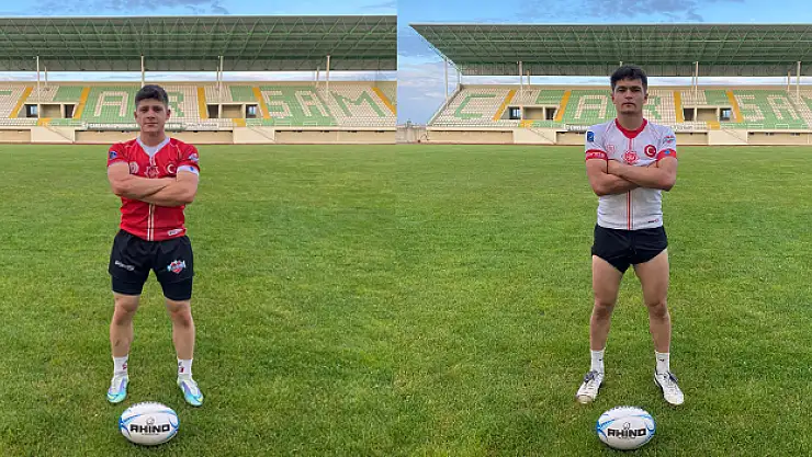 Bafra'dan iki sporcu Ragbi Milli Takımı'na çağrıldı