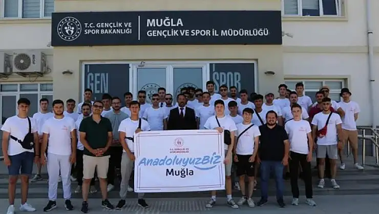 Gönülü gençler 'Anadoluyuz Biz' projesiyle Muğla'yı tanıyacak