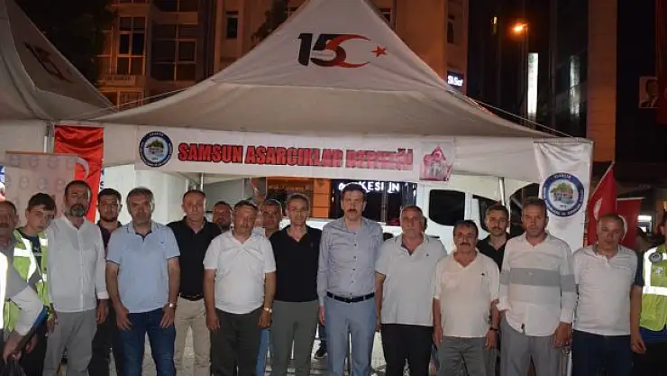 Samsun Asarcıklılar Derneği keşkek dağıttı