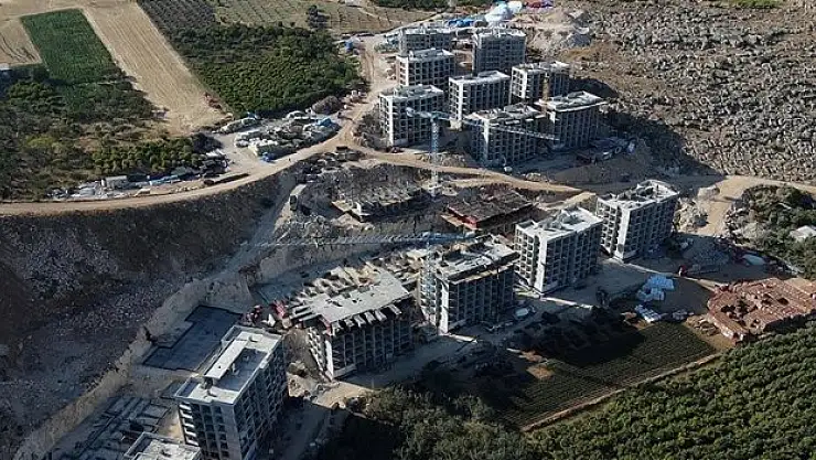 Hatay'a 254 bin 195 konut inşa edilecek