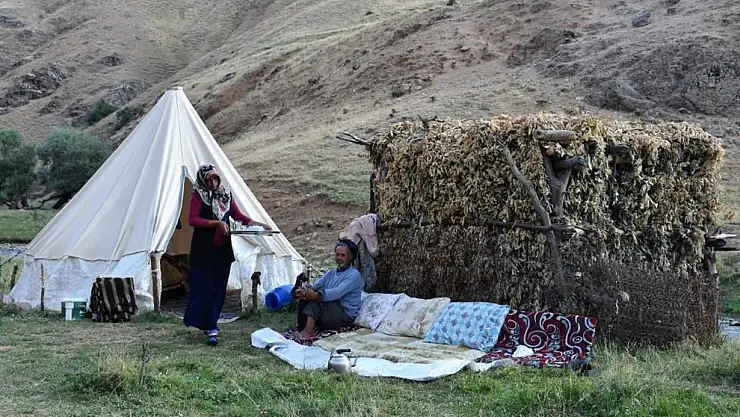 85 yaşındaki Kerem dede yayladan vazgeçmiyor