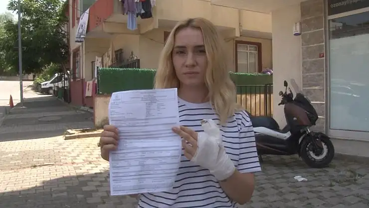 Sultanbeyli'de X-Ray krizi: İş arkadaşının parmağını ısırdı