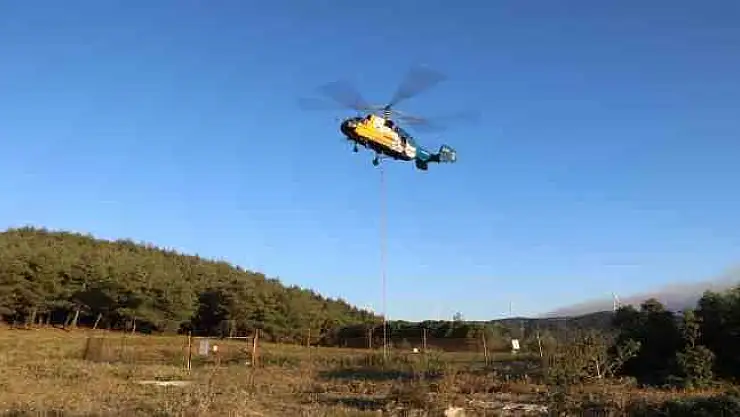 Çelik kanatların zorlu mesaisi