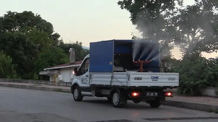 Canik'te haşereye geçit yok