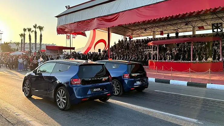 Milli ve yerli otomobil GÜNSEL Cumhurbaşkanı Recep Tayyip Erdoğan'nın katılımıyla KKTC'de tanıtıldı