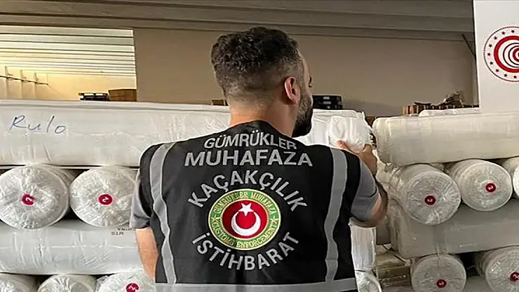 Yılın ilk yarısında 8 milyar liralık kaçak eşya ele geçirildi