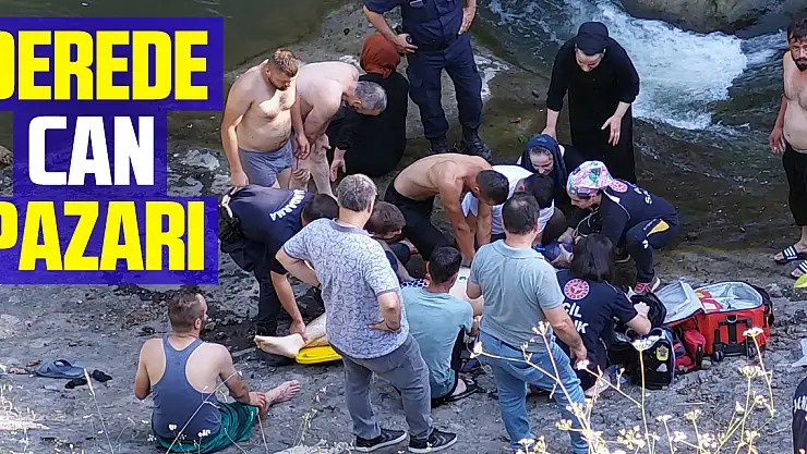 Derede can pazarı: Üniversite öğrencisinin duran kalbi için sağlık personeli seferber oldu