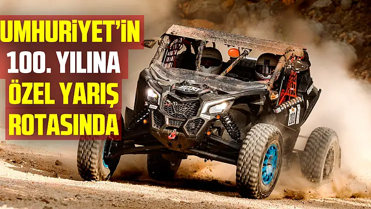 13. TransAnatolia Rally Raid, bu yıl Cumhuriyet'in 100. yılına özel yarış rotasında