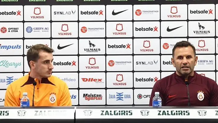 Galatasaray Teknik Direktörü Okan Buruk: Deplasmandayız ve ikinci maç öncesinde avantaj elde etmek bizim için önemli