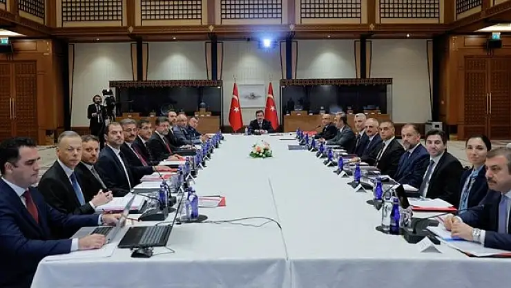 Ekonomi Koordinasyon Kurulu, Cumhurbaşkanı Yardımcısı Yılmaz başkanlığında toplandı
