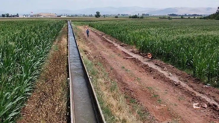 Depremlerden etkilenen illerde tarım alanları tekrar suyla buluşturuluyor