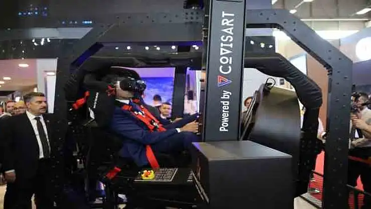 'Ülkemizin milli savunma sanayiinin geliştirdiği eserleri bir arada görmek bizler için gurur verici'