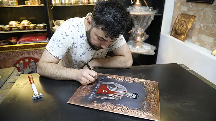 Unutulan meslek olan bakır işçiliğini yaşatıyor