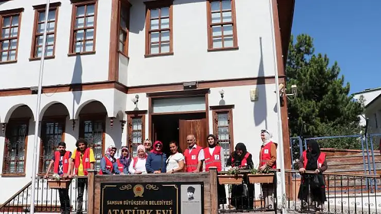 Türk Kızılay Tekkeköy İlçe Temsilciliğinden Havza'ya kültürel gezi düzenlendi