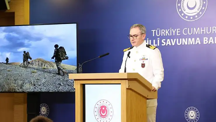 MSB: '44'ü son bir haftada olmak üzere 892 terörist etkisiz hale getirilmiştir'