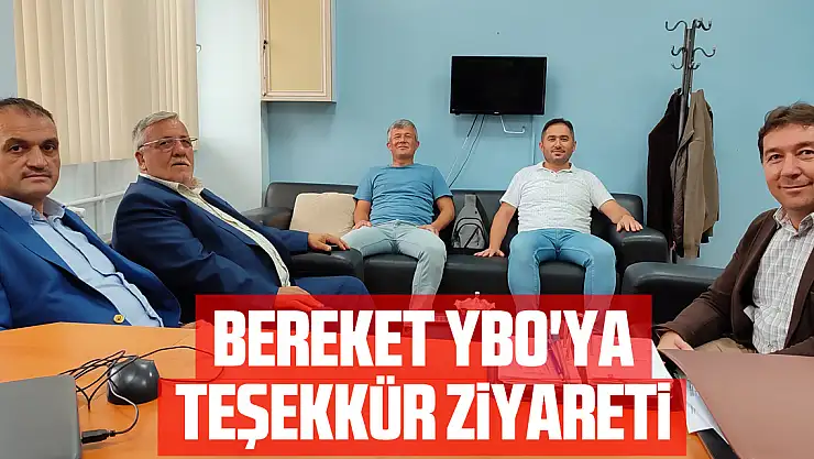 Salıpazarı Belediye Başkan Akgül'den Bereket YBO'ya teşekkür ziyareti