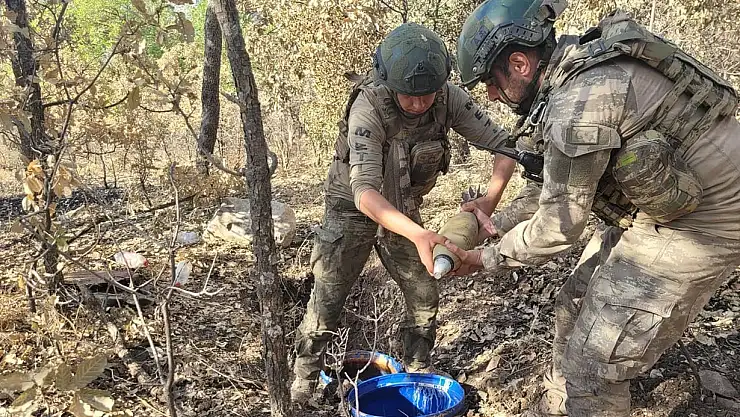 Mehmetçik Irak'ın Kuzeyinde bölücü terör örgütüne ait çok sayıda mühimmat ve silah ele geçirdi