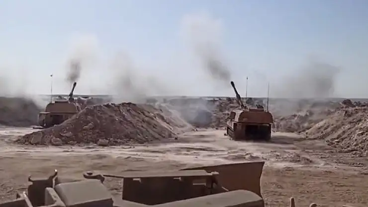 Fırat Kalkanı bölgesine taciz ateşi açan 12 PKK/YPG'li terörist etkisiz hale getirildi