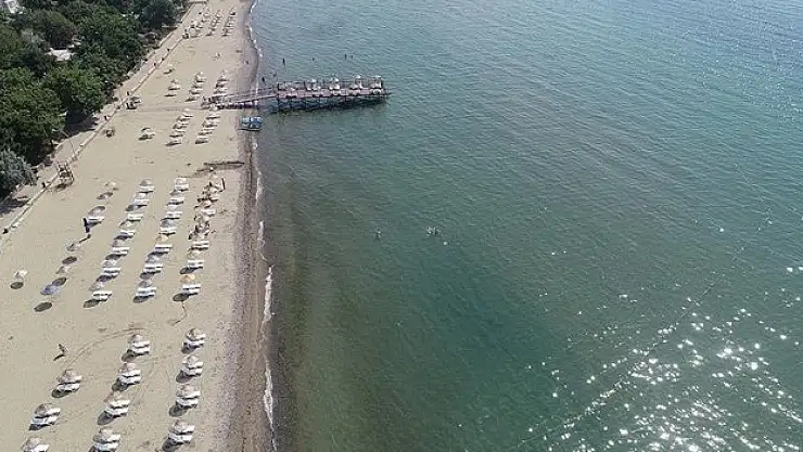 Şarköy mavi bayraklı plaj ve ormanlarıyla doğayla iç içe tatil imkanı sunuyor