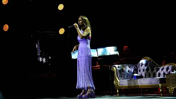 '61. Uluslararası Bursa Festivali' Yıldız Tilbe konseri ile sona erdi