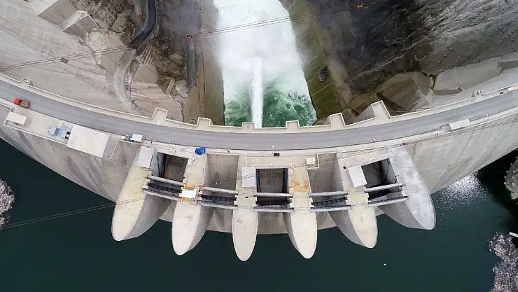 Yusufeli Barajı'nda elektrik üretimi için geri sayıma başlandı