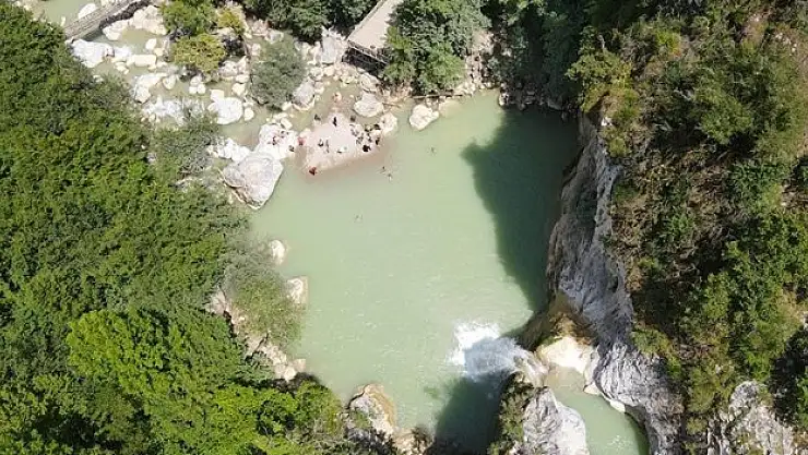 Kanyonları ile ünlü Pınarbaşı 2022'deki turist sayısını geçti