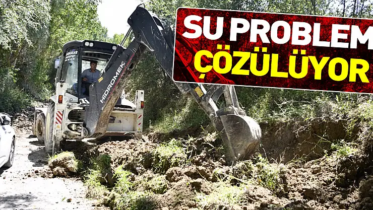 Su problemi çözülüyor