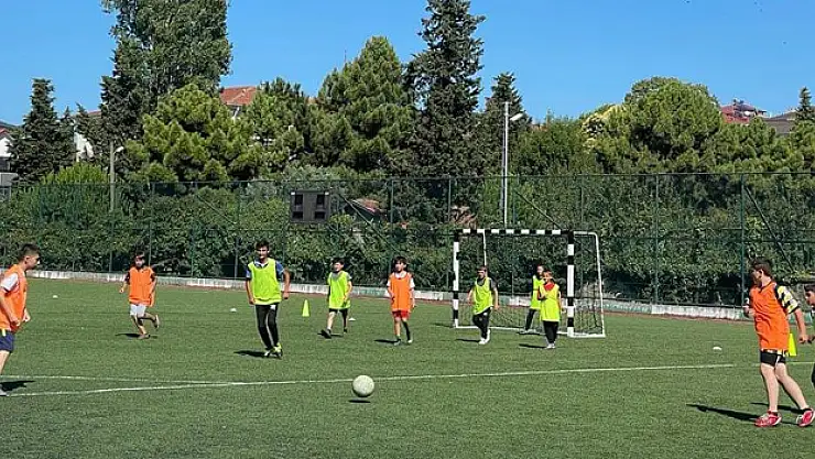 Alaçam'da camiler arası futbol turnuvası başladı