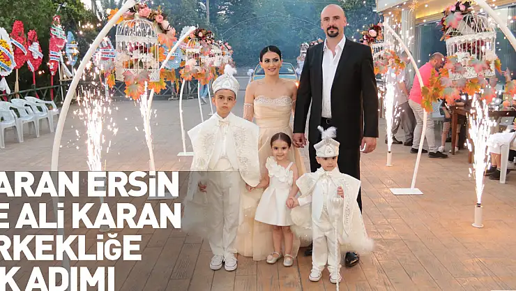 Baran Ersin ve Ali Karan'ın erkekliğe ilk adımı