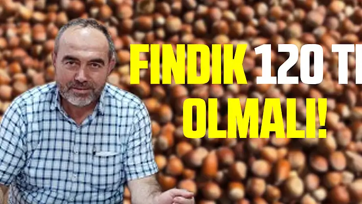 FINDIK 120 TL OLMALI!