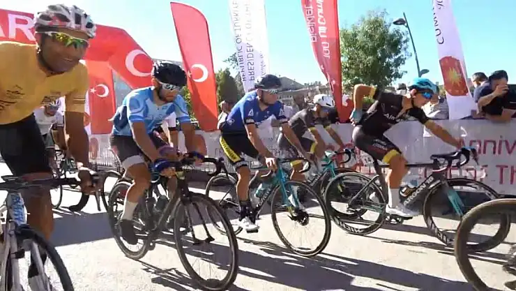 100. Yıl Cumhuriyet Bisiklet Turu'nun Çankırı-Ankara etabı başladı