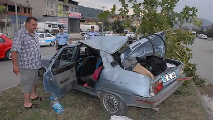 Otomobil takla attı: 3 YARALI