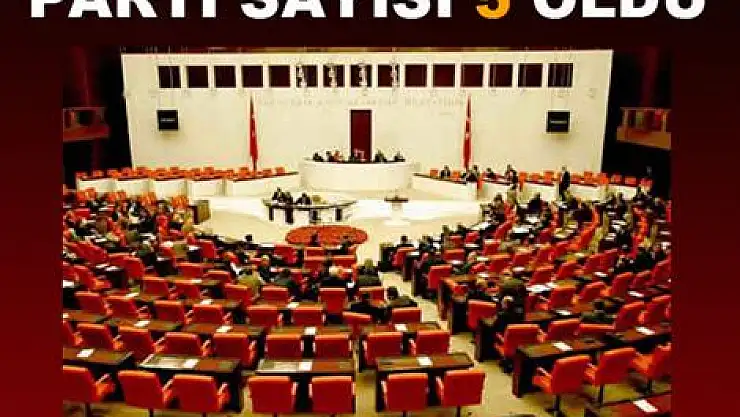 Meclis'e 1 parti daha girdi