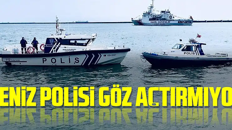 Samsun'da deniz polisi kaçak salyangoz ve midye avcılarına göz açtırmıyor