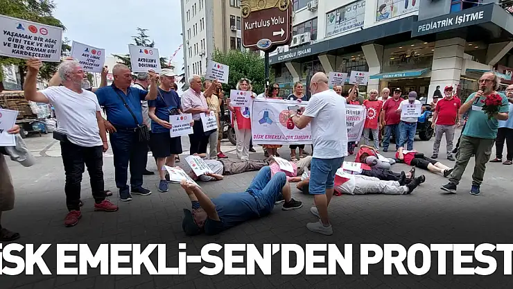 Disk Emekli-Sen'den Protesto