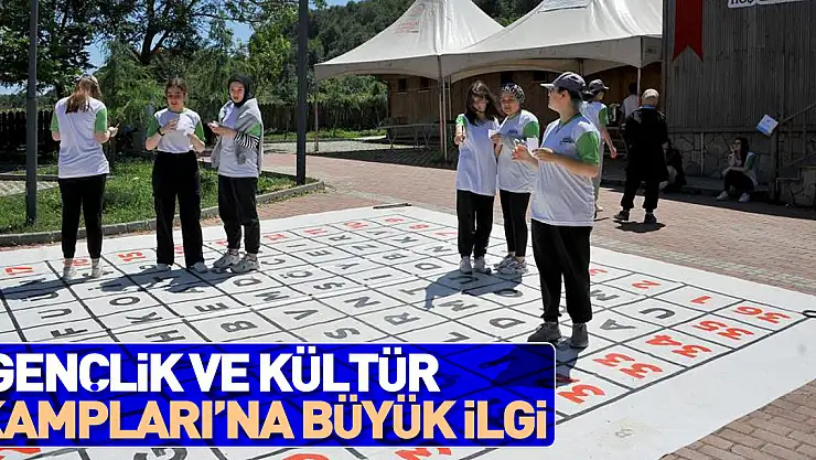 'Gençlik ve Kültür Kampları'na büyük ilgi