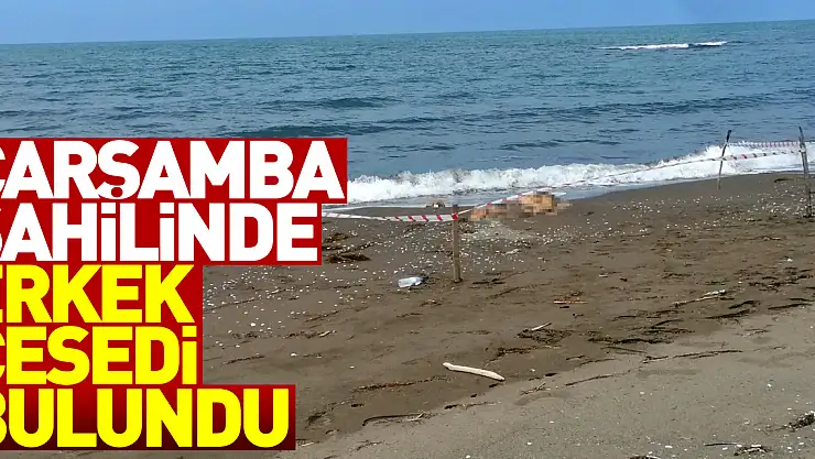 Samsun'da sahilde erkek cesedi bulundu