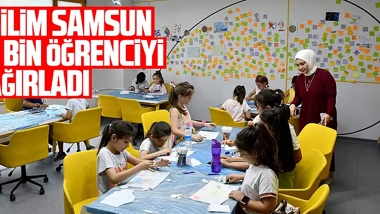 Bilim Samsun 5 bin öğrenciyi ağırladı