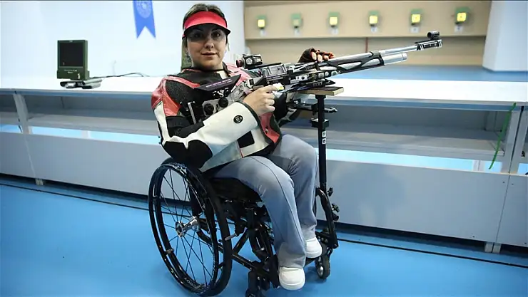 Milli paralimpik atıcı Çağla Baş, 2024 Paris Olimpiyat Oyunları'na kota aldı