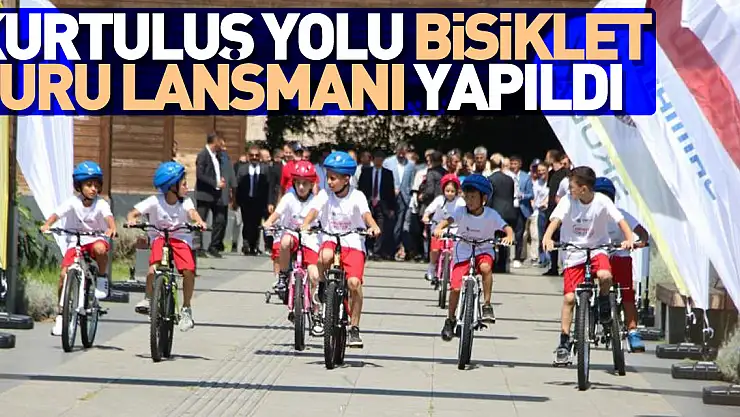 Kurtuluş Yolu Bisiklet Turu lansmanı yapıldı