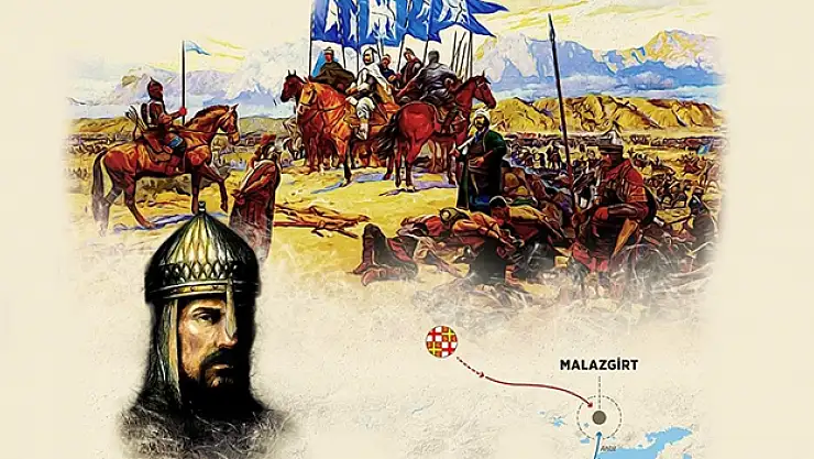 Sultan Alparslan, Malazgirt'te ordusundan 4 kat büyük Bizans ordusunu bozguna uğrattı